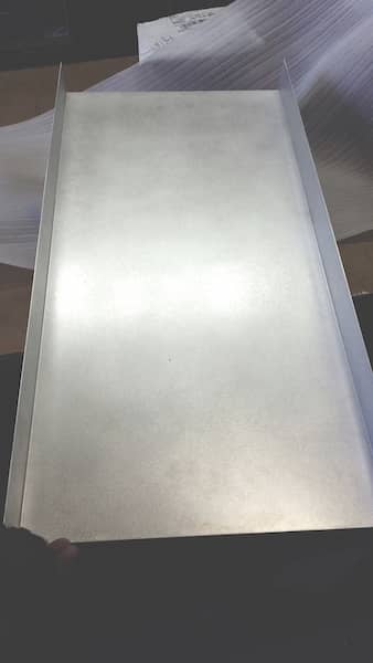 U Channel, custom made, Aluminum sheet metal