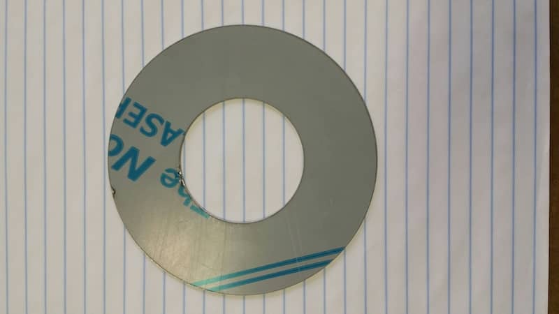 Stainless steel ring custom cut