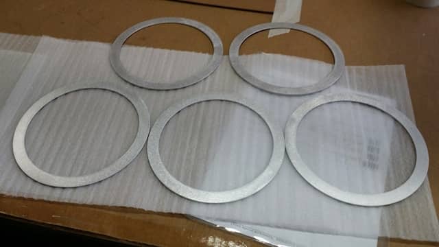 Aluminum custom cut Ring