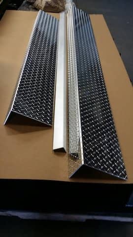 Aluminum Diamond Plate Angle